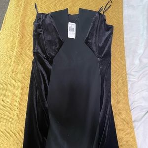 Black halo sheath dress